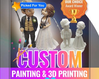 CUSTOM Painting Service - Miniature Painting, Commission Painting, Airbrush, Painted DnD Miniatures, 3D Printing Service, Custom Figurine