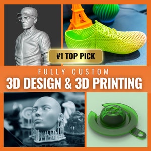 CUSTOM 3D Models Rendering + Print - 3D Designing, 3D Model Design, 3D Modeler & 3D Modeling Service, CAD, 3mf, stl, obj, Custom 3D File