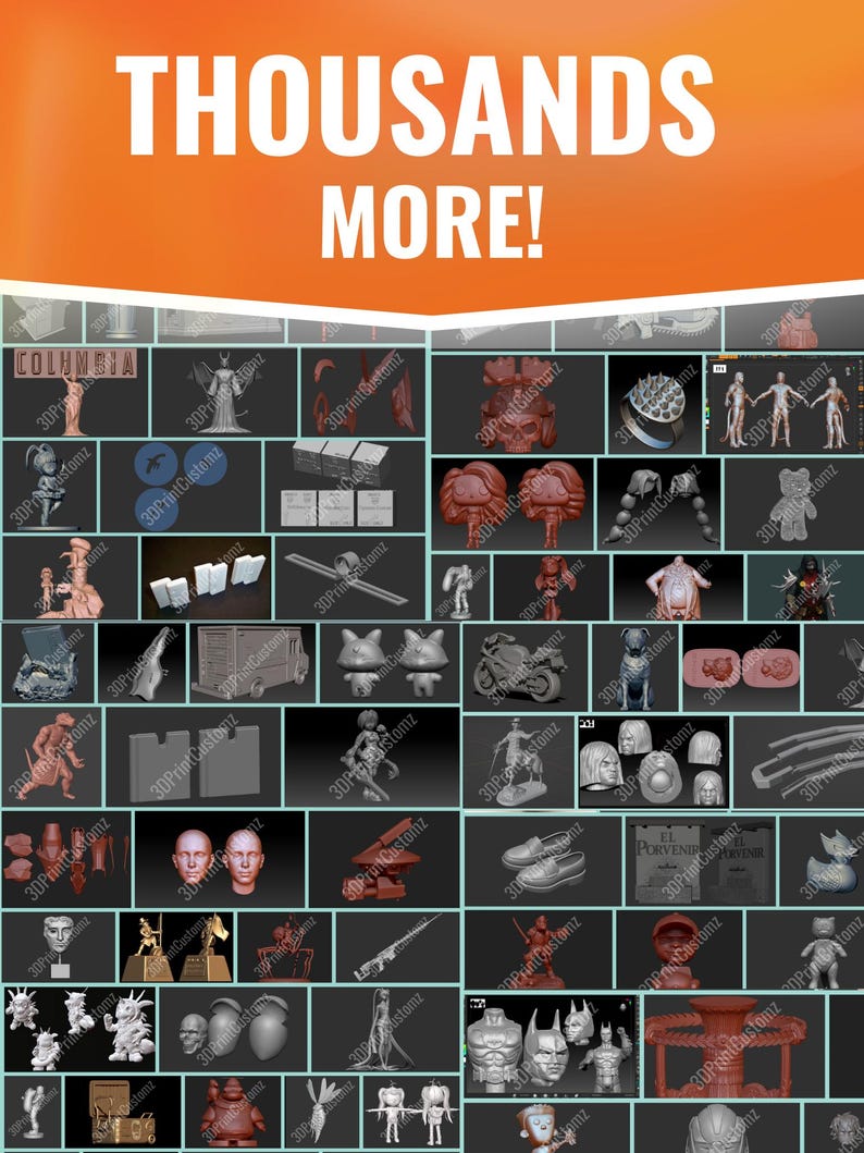 CUSTOM 3D Printed Projects, 3D Print Files Printing Service, 3D Printing, 3D Prints, 3D Print STL Files for 3D Printing, 3D Printed Toys. CUSTOM 3D Print Service, 3D Prints, 3D Printed, 3D Printing Service + Design. Custom 3D Printing & 3D Printer Service. FDM Prints SLA Prints. CUSTOM 3D Designer, Model Design + Print - 3D Designing, 3D Rendering, 3D Modeler & 3D Modeling Service, CAD, 3mf, stl, obj, Custom 3D Files. CUSTOM 3D Modeling Service + Print - 3D Designing, 3D Rendering, 3D Models, 3D