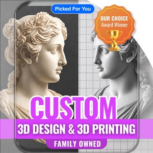 Modelador 3D personalizado + impresión | Diseño/modelado 3D, render, CAD | STL/OBJ/3MF | Archivo 3D a medida, servicio profesional