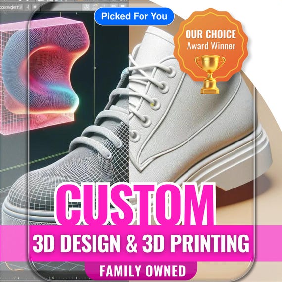 CUSTOM 3D Designer, Model Design + Print - 3D Designing, 3D Rendering, 3D Modeler & 3D Modeling Service, CAD, 3mf, stl, obj, Custom 3D Files