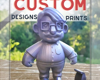 Custom 3D Resin Printing Service, Personalized Prints
