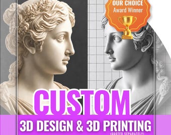 CUSTOM 3D Modeler - 3D Designing, 3D Rendering, 3D Models, 3D Model Design & 3D Modeling Service, CAD, 3mf, stl, obj, fbx, Custom STL File