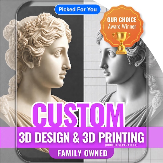 CUSTOM 3D Modeler - 3D Designing, 3D Rendering, 3D Models, 3D Model Design & 3D Modeling Service, CAD, 3mf, stl, obj, fbx, Custom STL File