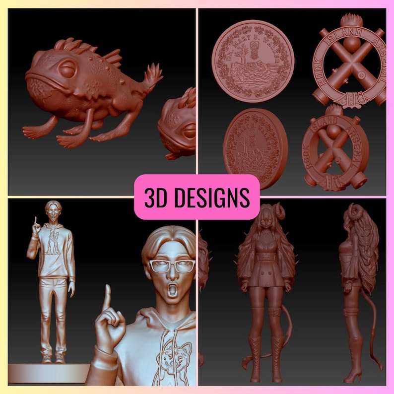 CUSTOM 3D Printed Projects, 3D Print Files Printing Service, 3D Printing, 3D Prints, 3D Print STL Files for 3D Printing, 3D Printed Toys. CUSTOM 3D Print Service, 3D Prints, 3D Printed, 3D Printing Service + Design. Custom 3D Printing & 3D Printer Service. FDM Prints SLA Prints. CUSTOM 3D Designer, Model Design + Print - 3D Designing, 3D Rendering, 3D Modeler & 3D Modeling Service, CAD, 3mf, stl, obj, Custom 3D Files. CUSTOM 3D Modeling Service + Print - 3D Designing, 3D Rendering, 3D Models, 3D