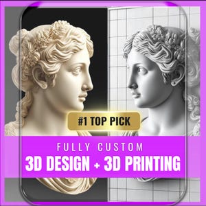 CUSTOM 3D Modeler + Print - 3D Designing, 3D Rendering, 3D Models, 3D Model Design & 3D Modeling Service, CAD, 3mf, stl, obj, Custom 3D File