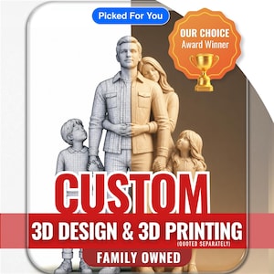 CUSTOM 3D Designing - 3D Design Service, 3D Rendering, 3D Models, 3D Modeler & 3D Modeling Service, CAD Model, 3mf, stl, obj, Custom 3D File