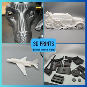 CUSTOM 3D Printed Projects, 3D Print Files Printing Service, 3D Printing, 3D Prints, 3D Print STL Files for 3D Printing, 3D Printed Toys. CUSTOM 3D Print Service, 3D Prints, 3D Printed, 3D Printing Service + Design. Custom 3D Printing & 3D Printer Service. FDM Prints SLA Prints. CUSTOM 3D Designer, Model Design + Print - 3D Designing, 3D Rendering, 3D Modeler & 3D Modeling Service, CAD, 3mf, stl, obj, Custom 3D Files. CUSTOM 3D Modeling Service + Print - 3D Designing, 3D Rendering, 3D Models, 3D