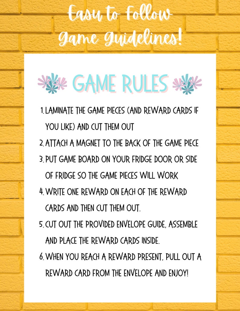 Weight Loss Game Board, Fun, Interactive Etsy