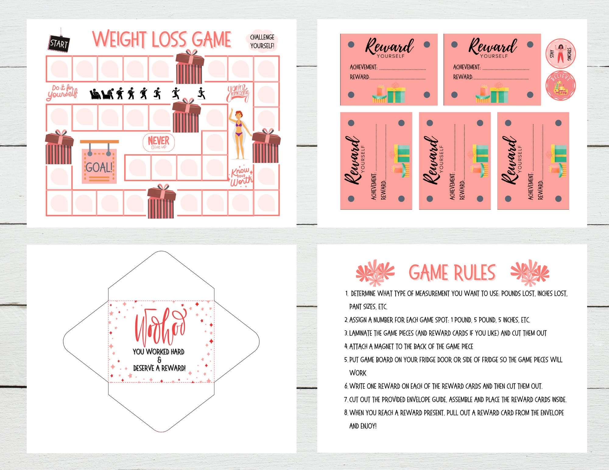 WEIGHT LOSS GAME PLAN visual data 3