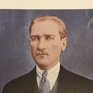 Mustafa Kemal Ataturk Poster (13&quot; x 19&quot;)