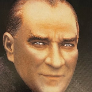 Mustafa Kemal Ataturk Poster (13&quot; x 19&quot;)