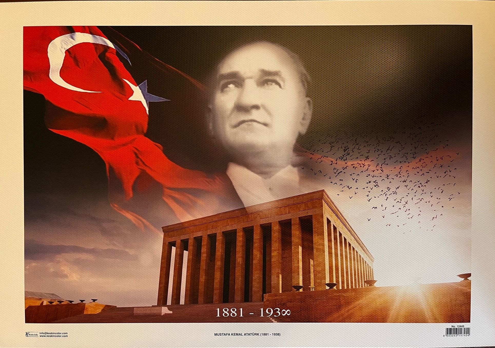 Atatürk Unterschrift Imza Auto Aufkleber Laptop Wandtattoo Sticker