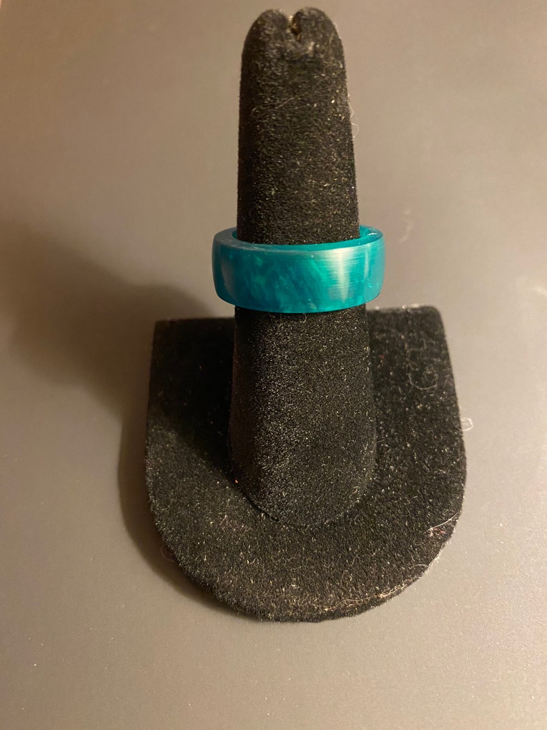 Emerald Green Handcrafted Bowling Ball Ring Etsy