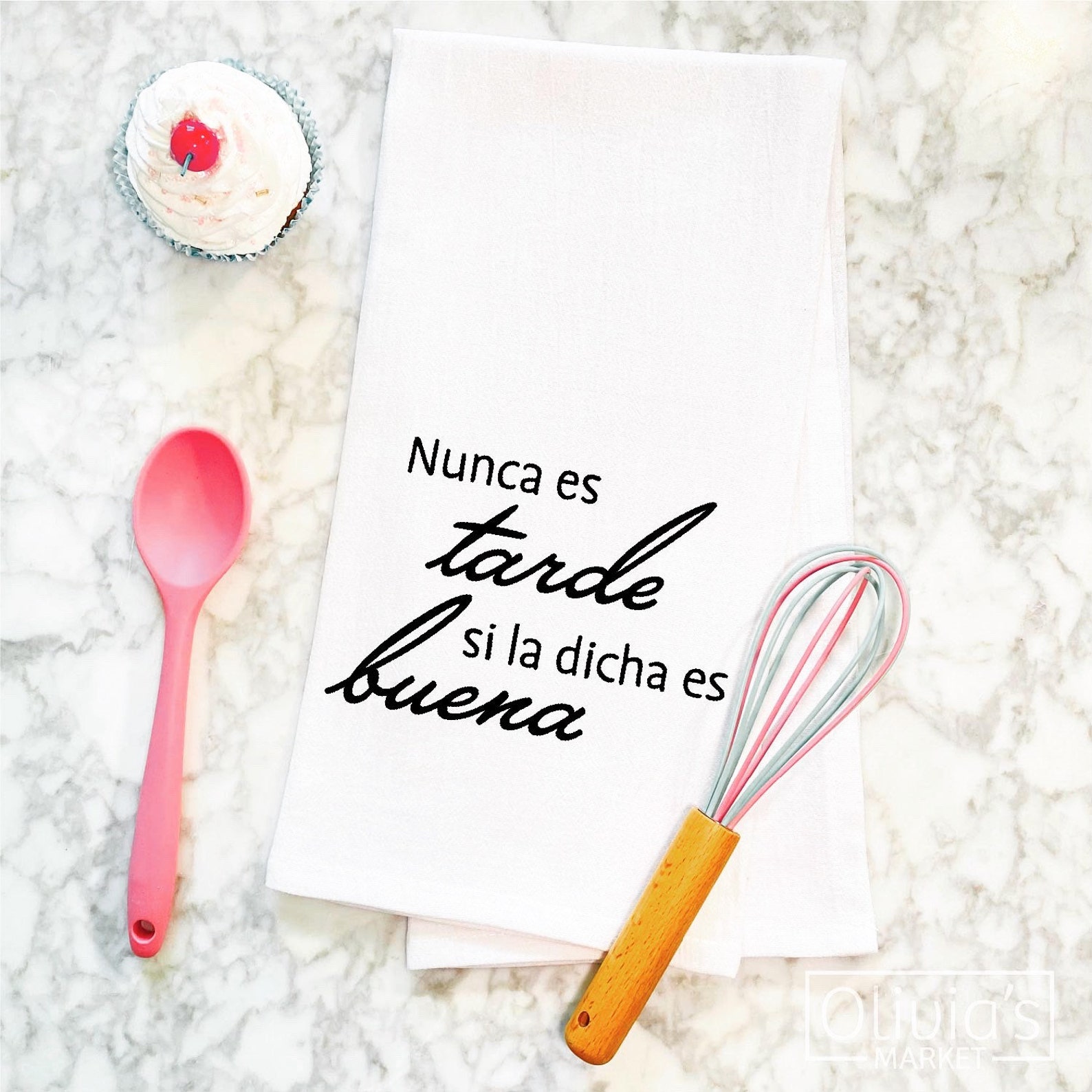 Nunca Es Tarde Si La Dicha Es Buena Hand Towel Tea Towel Etsy Nunca Es Tarde Si La Dicha Es Buena Hand Towel Tea Towel Etsy