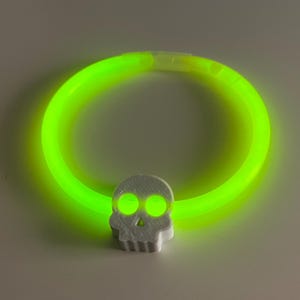 Halloween Glow Charm Set (Ghost, Bat, Skull)