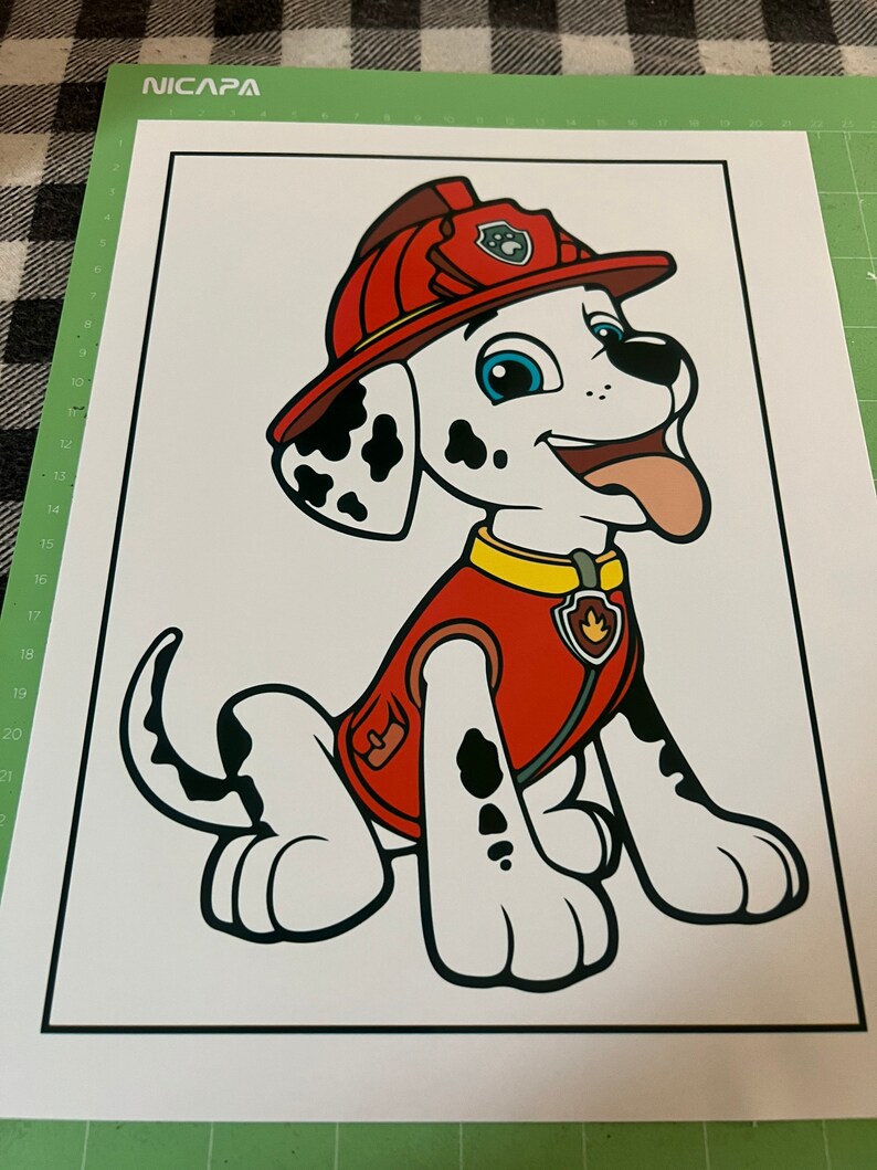 Paw Patrol DIY Learning Board Cut Out Pieces for | Etsy