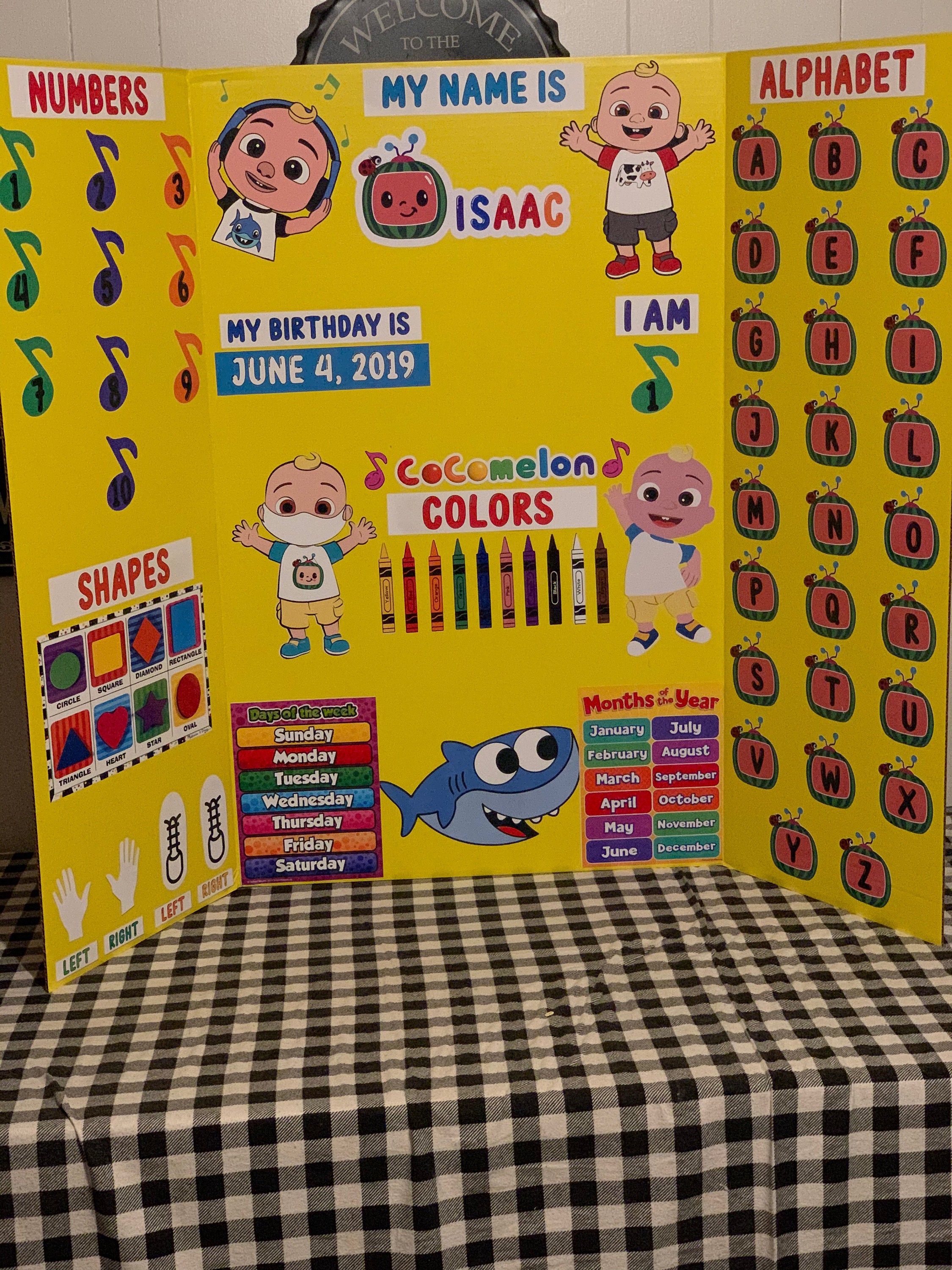 Learning Board DIY Learning Board for Etsy