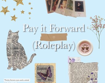 pay it forward! one month of comfort character roleplay