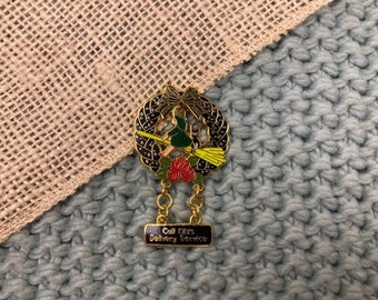 Kiki’s Delivery Service Enamel Pin Badge - Studio Ghibli/Jiji/Anime