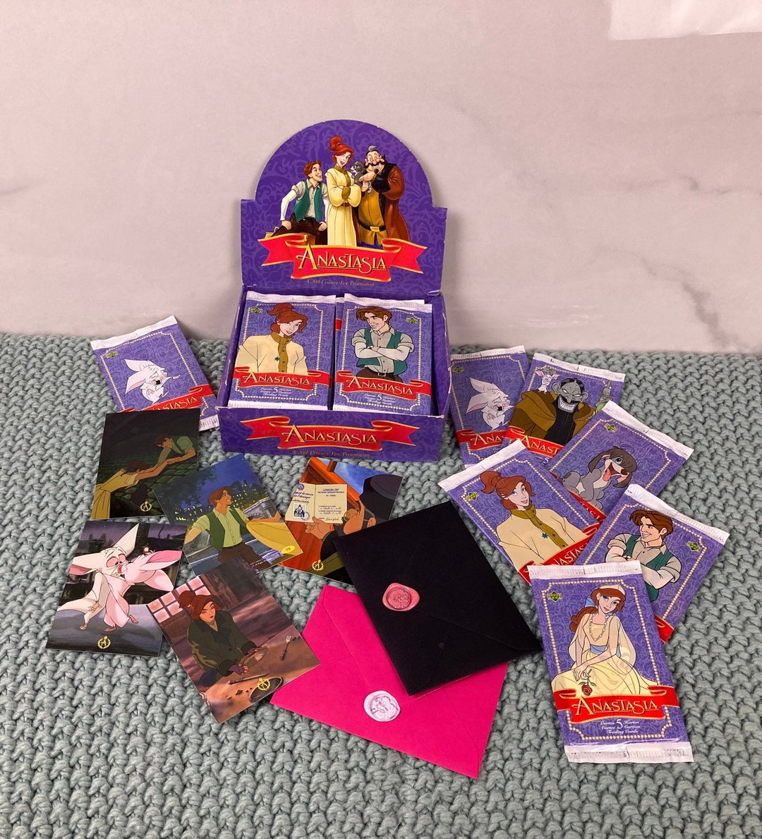 Vintage Anastasia Movie Trading Cards - 1998 Upper Deck (gift