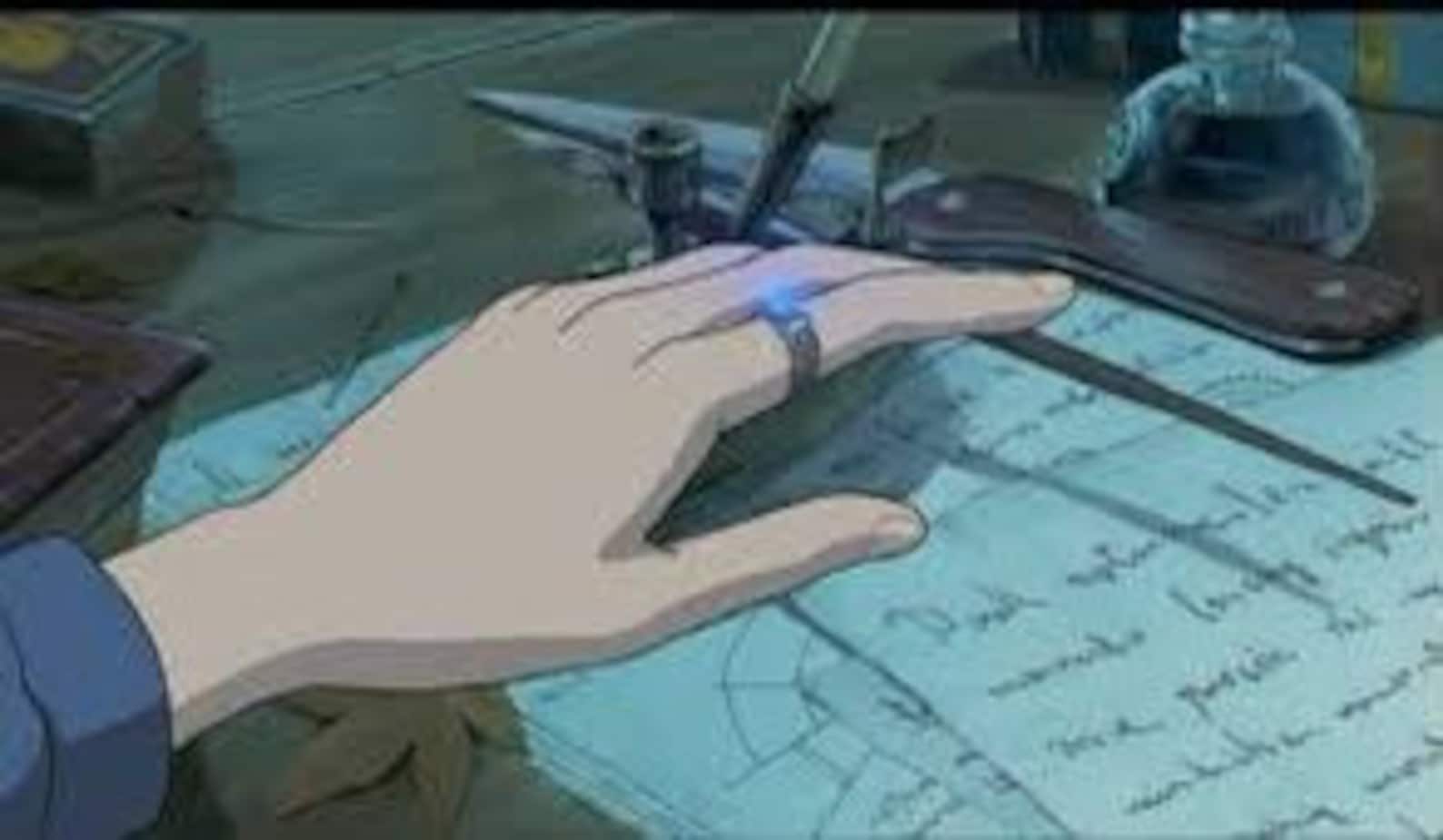 Howl’s Moving Castle Blue Ring - Studio Ghibli - Howl Jenkins Pendragon ...