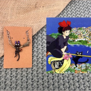 Kikis Delivery Service Necklace Jiji Studio Ghibli Stickers jewellery