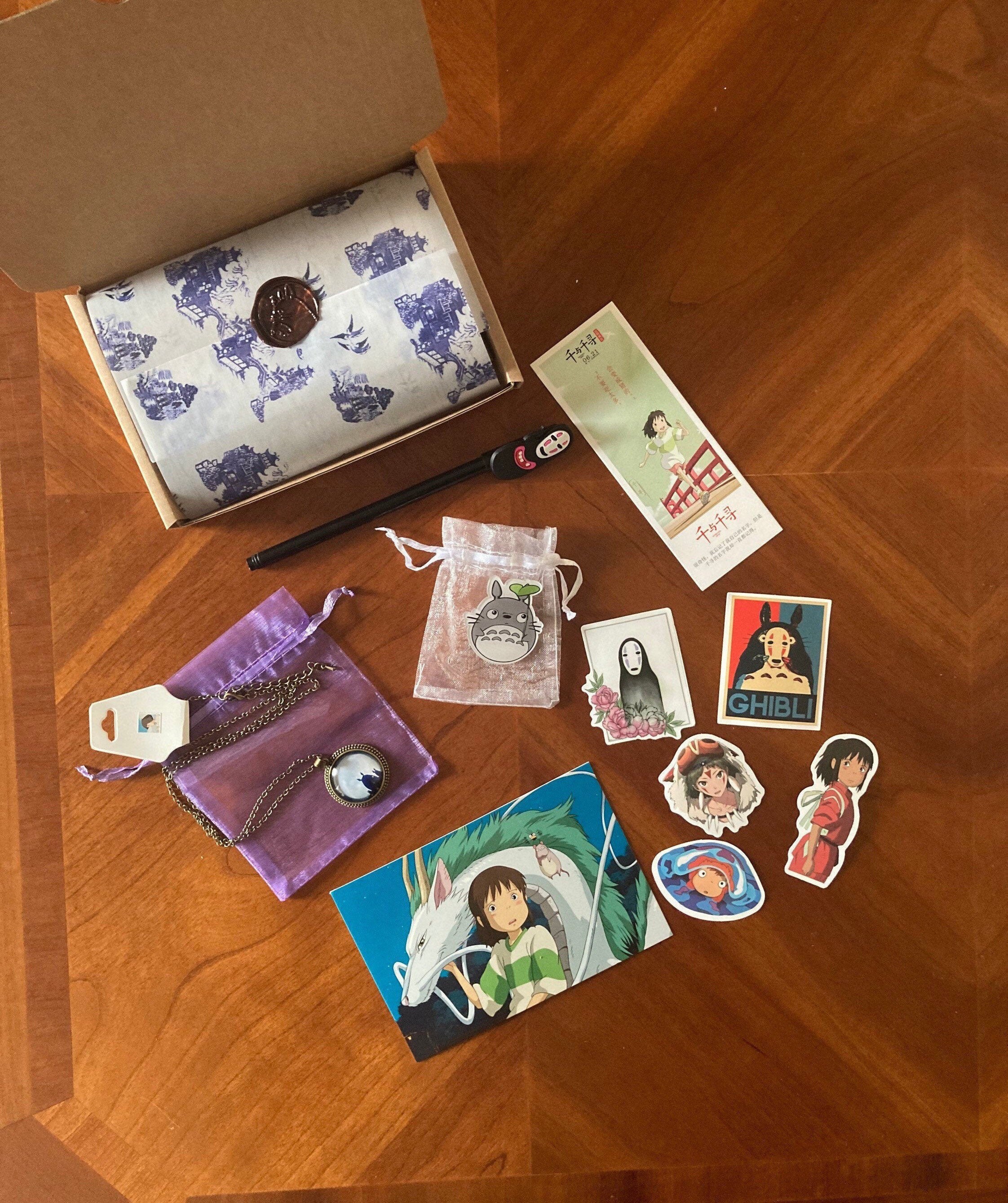 Studio Ghibli Necklace Gift Box Etsy