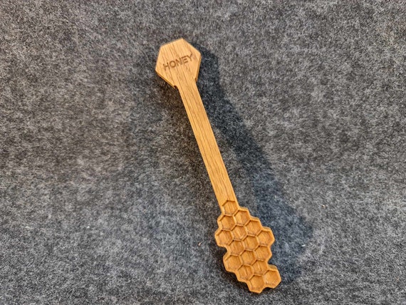 Honey Dipper Digital file cnc cut file ,DXF,EPS;PDF ,Vectric aspire and V-Carve files included, Honney jar dipper spoon