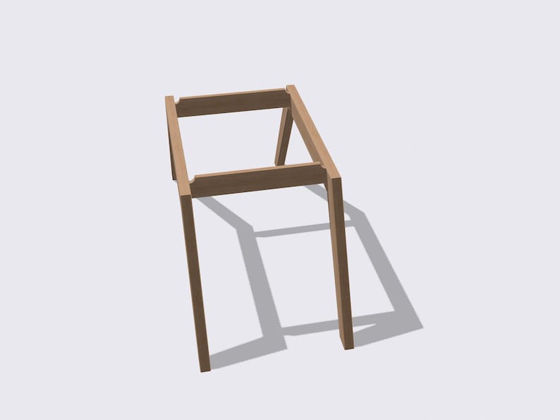 Mid Century Modern Coffee Table Leg Template Inkluding Blueprints in ...