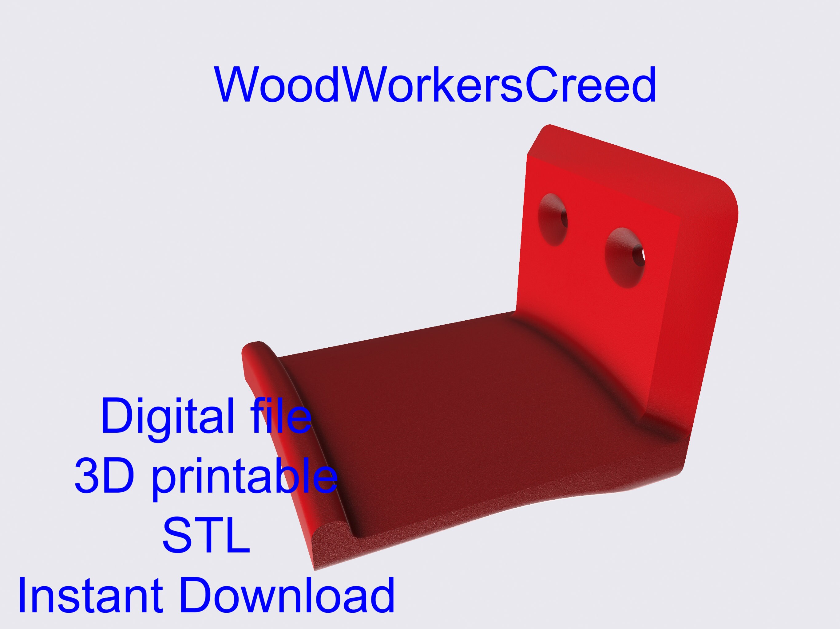 3d Printable Headphone Holder to Mount on a Wall STL File - Etsy