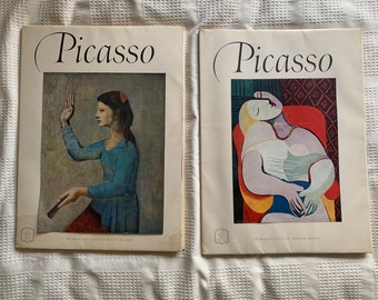 Pablo Picasso Art prints books  fantastic quality original prints from 1950s / full colour Art Prints