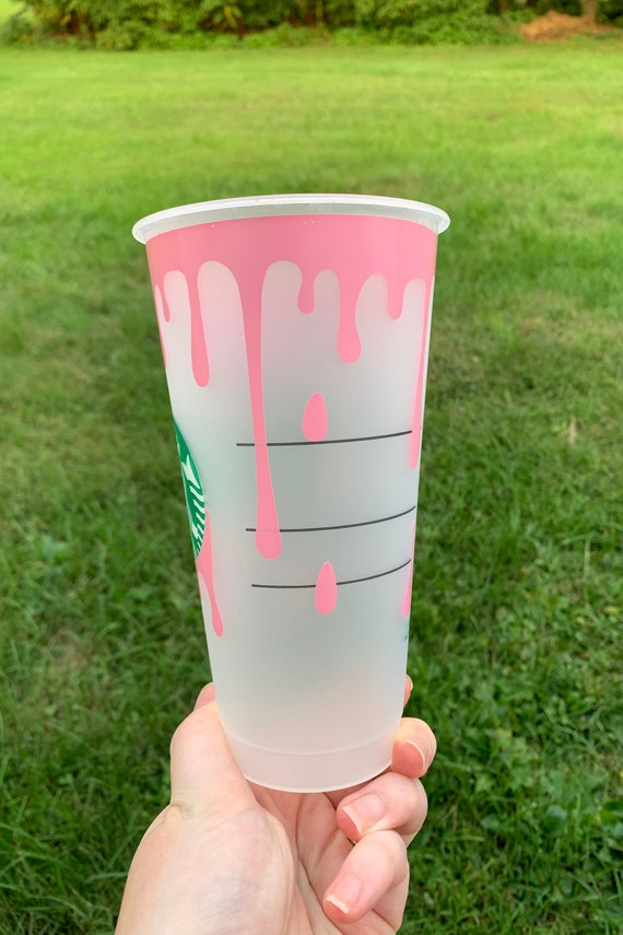 Halloween Cup/fall Cup/ Pink Slime Cup/ Starbucks Personalized