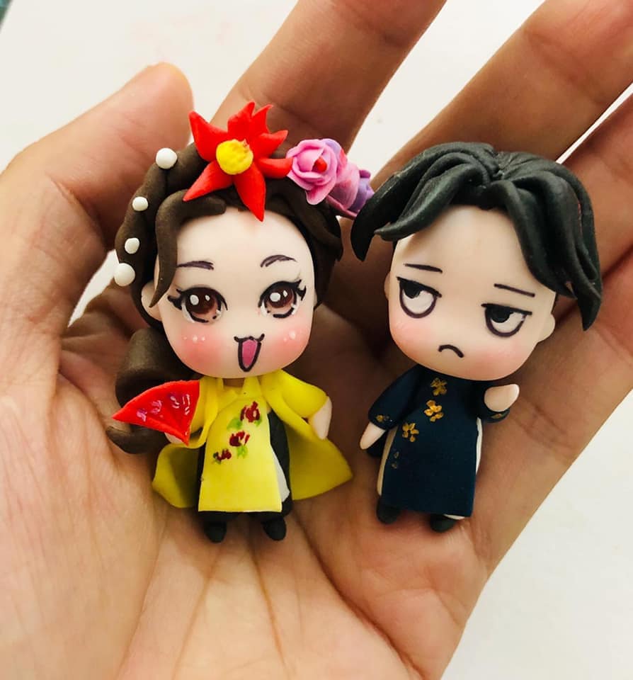 custom clay figure