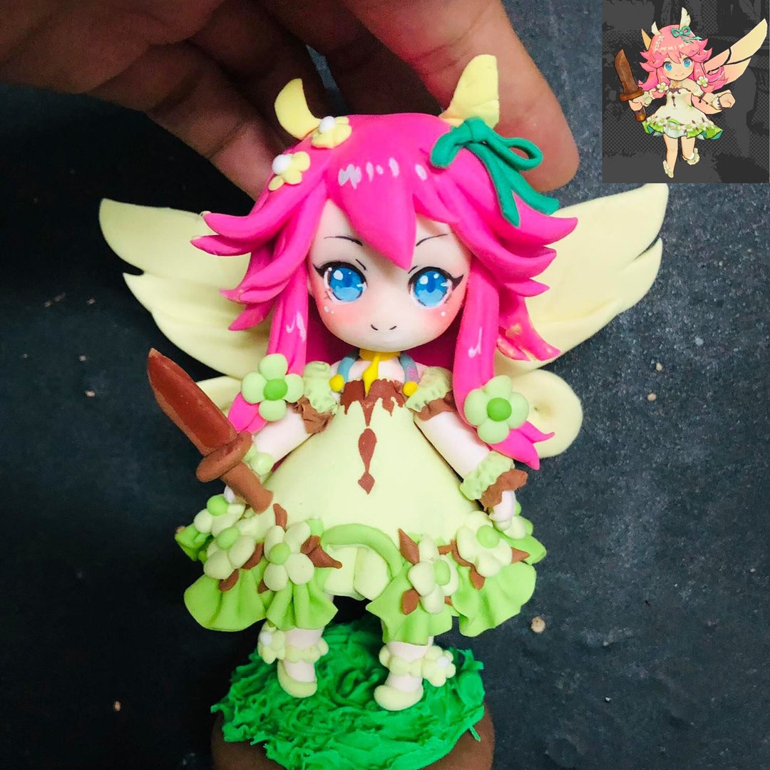 Custom Figure, Custom Anime Figure, Handmade Custom Clay Figure