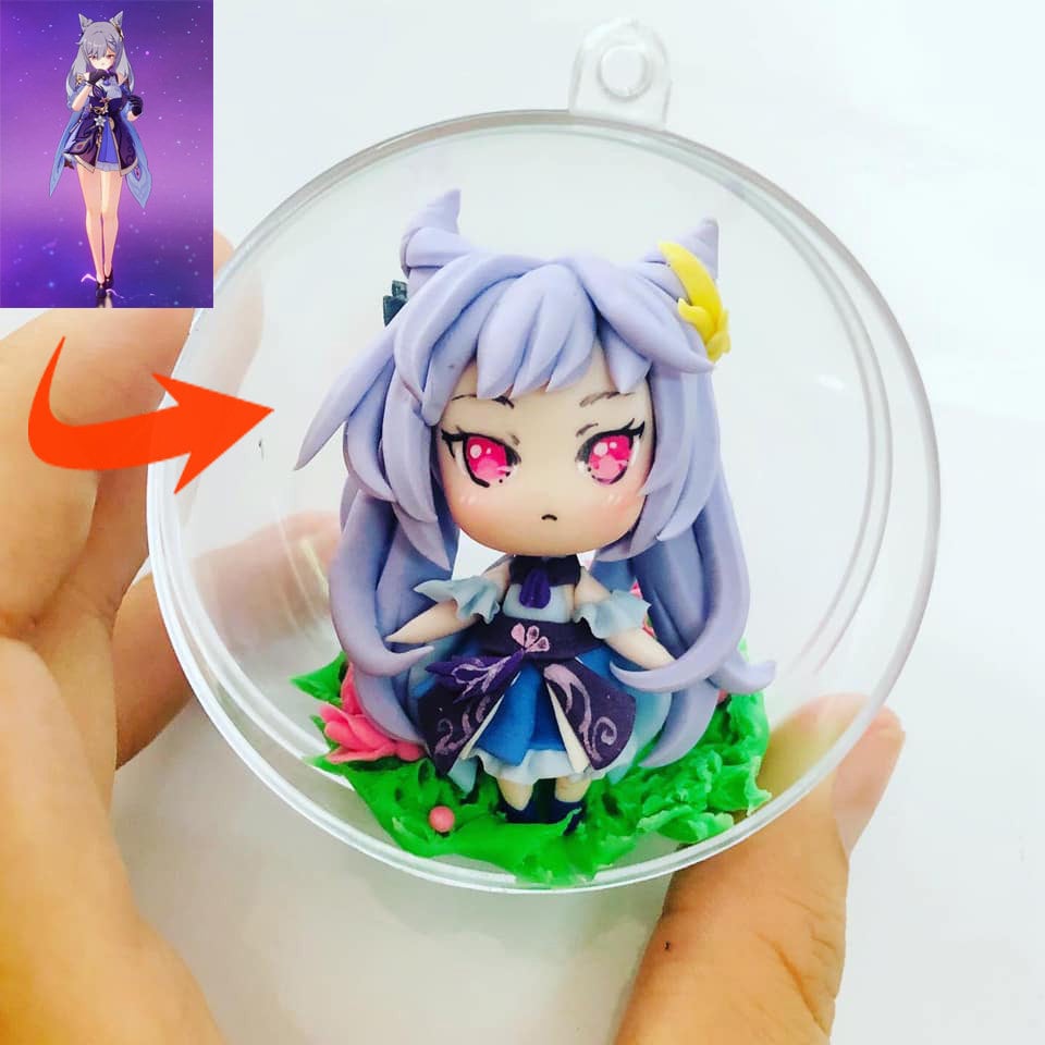 Custom Clay Figure, Custom Anime Figurines, Character Handmade figures clay, cartoon characters