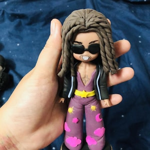 Custom Anime Clay Figurines, Personalized Game Clay Figurines, Chibi Clay Figurines, Chibi Clay , OC Clay Figurines, Wedding Cake Topper