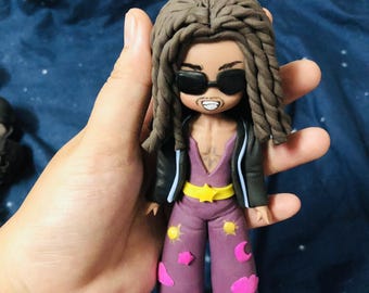 Custom Anime Clay Figurines, Personalized Game Clay Figurines, Chibi Clay Figurines, Chibi Clay , OC Clay Figurines, Wedding Cake Topper