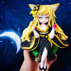 Custom Clay Figurine, Personalized Game Clay Figurines, Anime Clay Figurines, Chibi Clay , OC Clay Figurines
