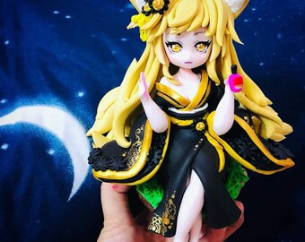 Custom Clay Figurine, Personalized Game Clay Figurines, Anime Clay Figurines, Chibi Clay , OC Clay Figurines
