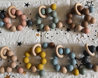 baby safe wooden rings