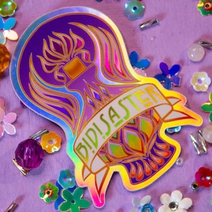 Sticker holographique BiDisaster