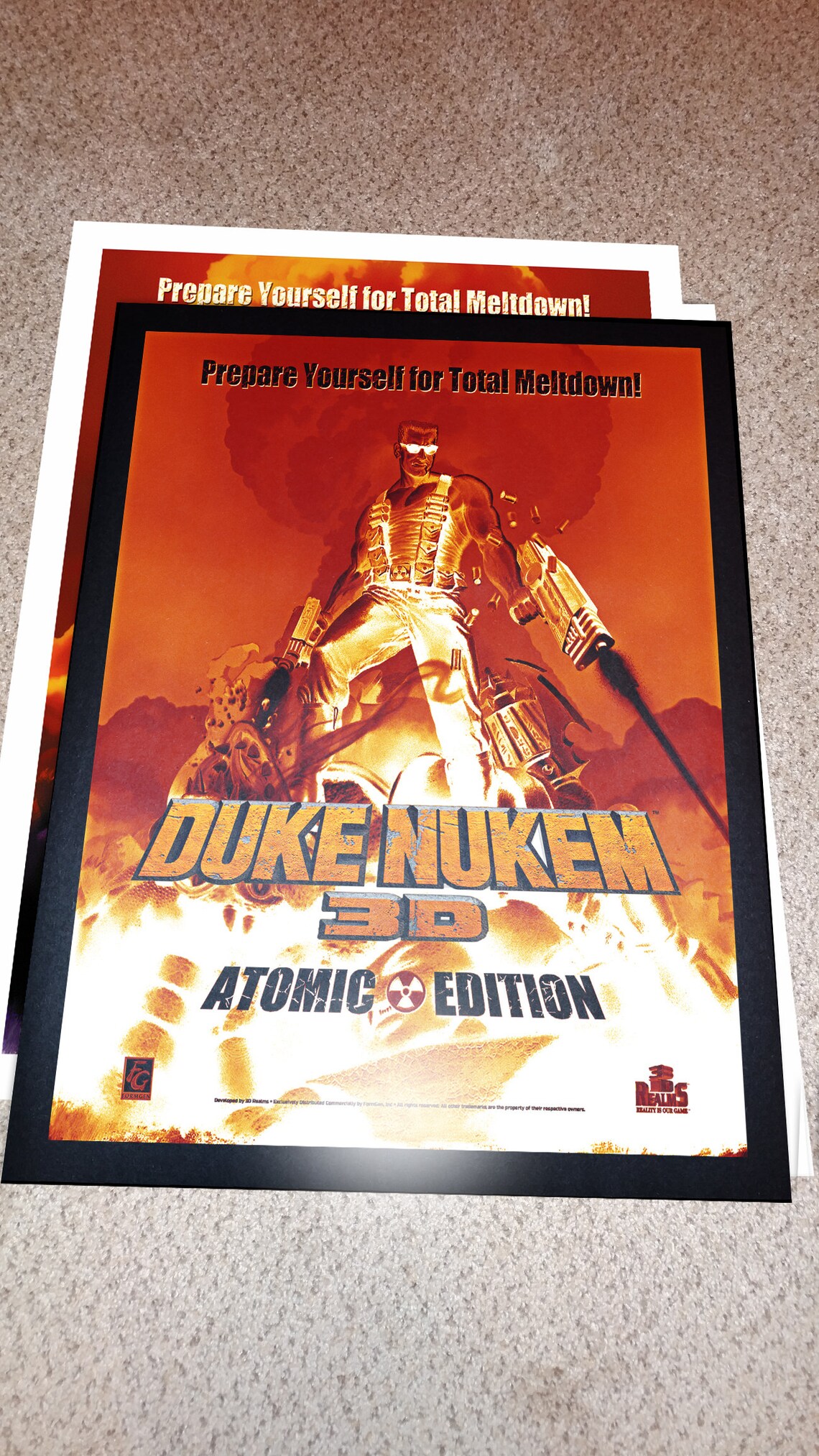duke nukem forever board art duke nukem forever board art