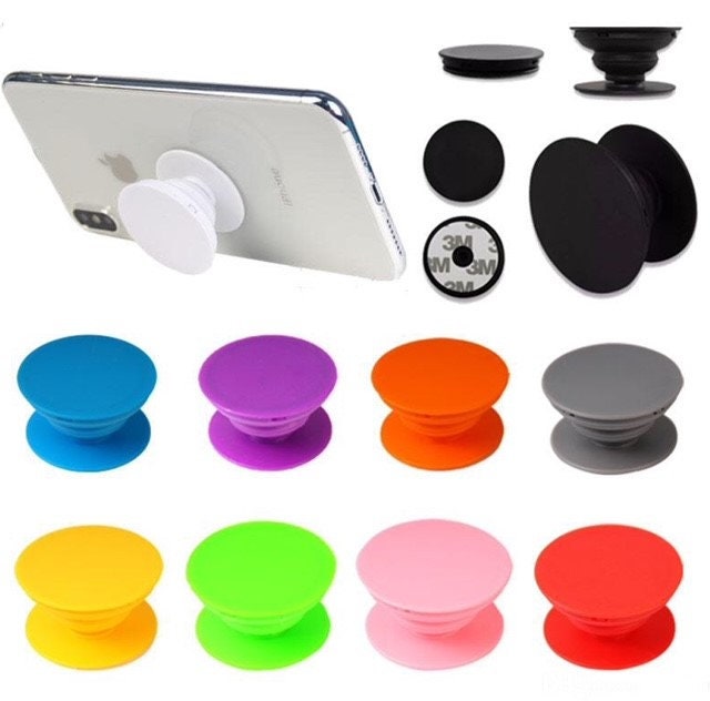 Colours Pop Pull Out Mobile Phone Holder Expandable Pop Out Stand. Id…