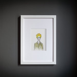 Original Postcard Art Hand Drawn