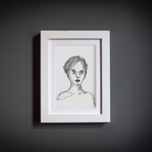 Original Postcard Art Hand Drawn