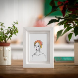 Original Postcard Art Hand Drawn
