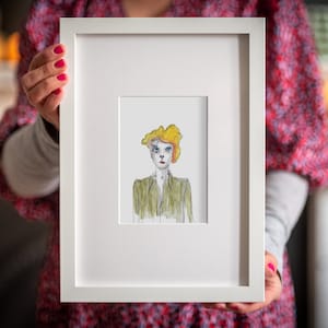 Original Postcard Art Hand Drawn