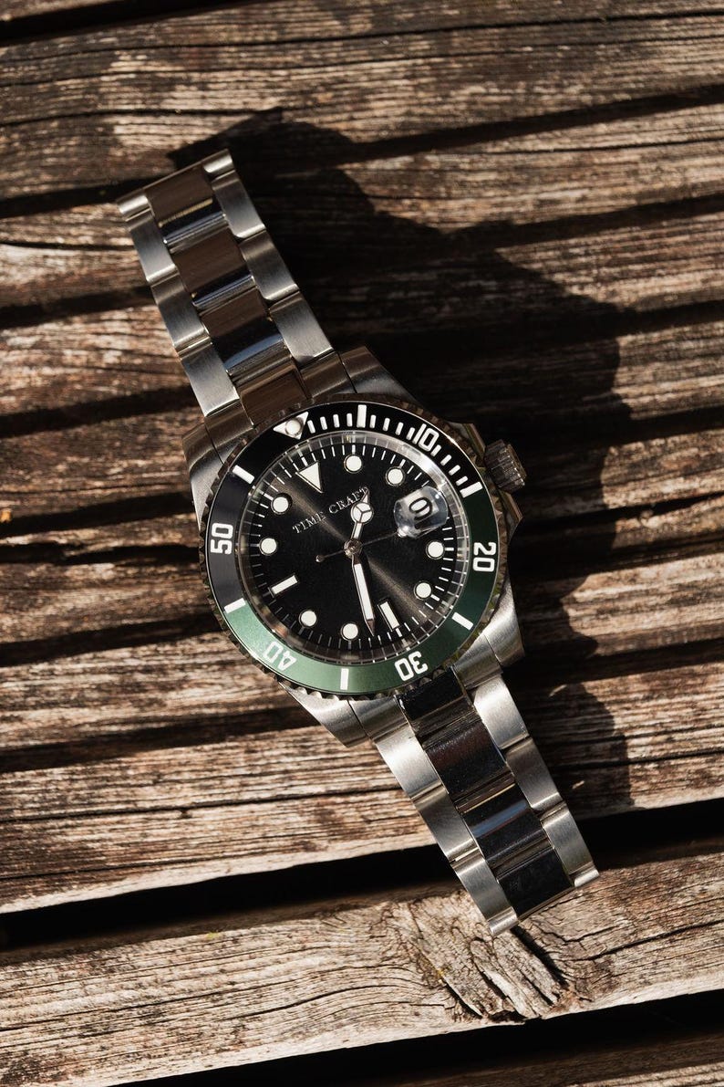 Mechanical Watchmaking Kit - TIMECRAFT Green Diver