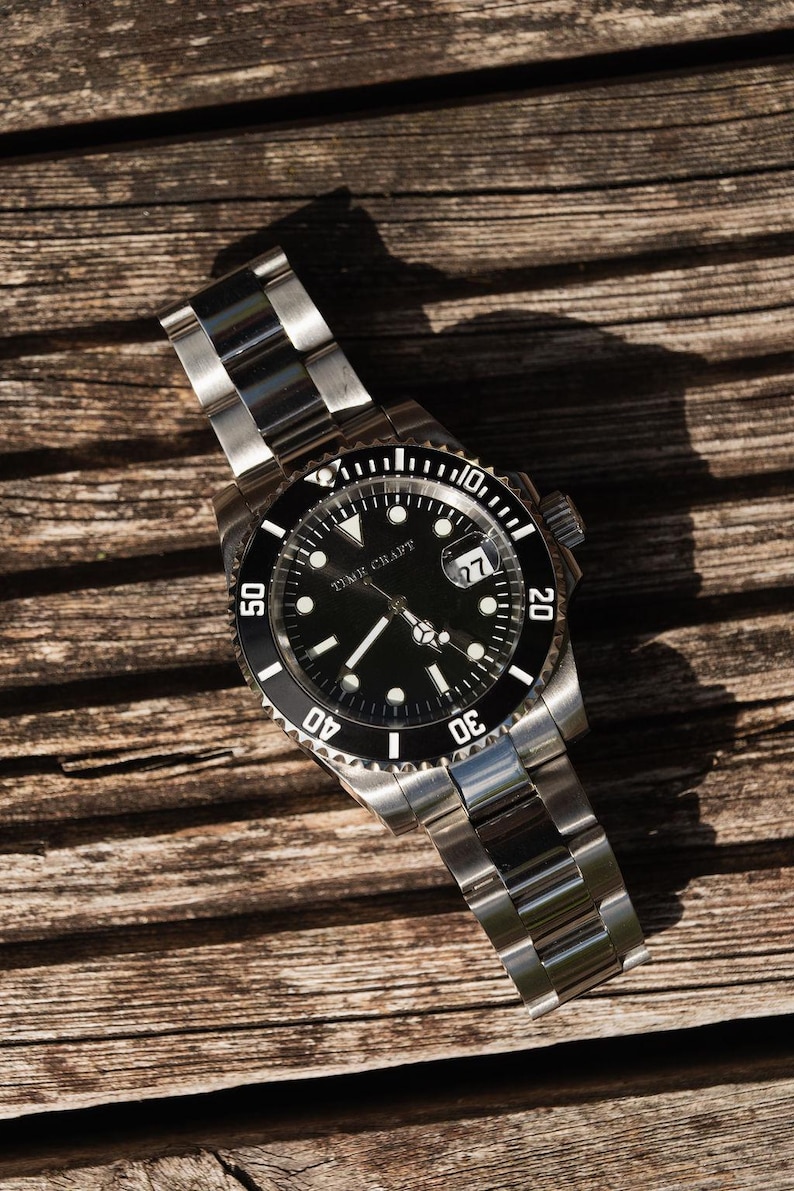 Mechanical Watchmaking Kit - TIMECRAFT Black Diver